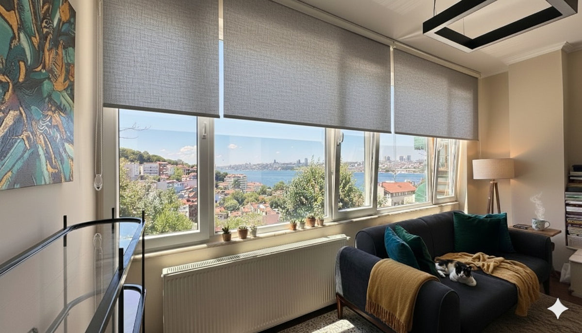 ArtSun Gri Stor Perde
